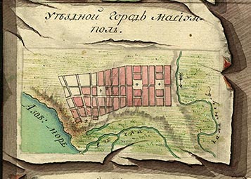 План Мариуполя 1783 г.