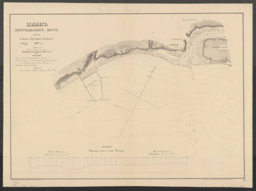 Проект Мариупольского порта 1868 г.