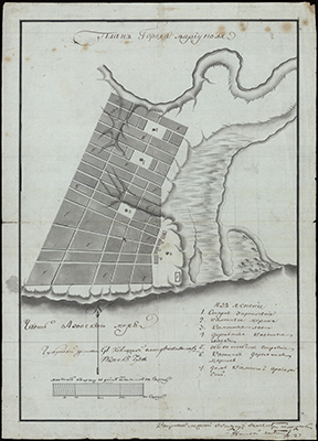 План Мариуполя конца 1790-х гг.